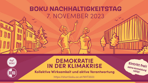 BOKU Nachhaltigkeitstag 2023 © BOKU/Elena Anders Einladung zum BOKU Nachhaltigkeitstag 2023