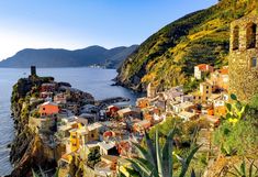 Landschaft von Cinque Terre in Italien