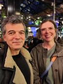 Simone Gingrich und Karlheinz Erb vom Institut für Soziale Ökologie bei der Ausstellungseröffnung im Kunst Haus Wien am 5. April Simone Gingrich und Karlheinz Erb vom Institut für Soziale Ökologie bei der Ausstellungseröffnung im Kunst Haus Wien am 5. April