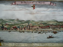 "Der Berümbte Marckt Aschach". Handkolorierter Stich nach Matthäus Merian – Martin Zeiller, Topographia Provinciarum Austriacarum, Frankfurt am Main 1679 © Bildrechte: Elke Eckstein/Wulferstedt